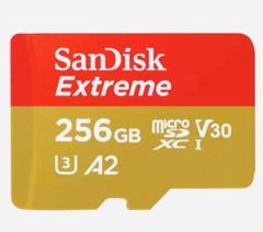4K 対応　マイクロsd カード　microSD 256GB エクストリーム