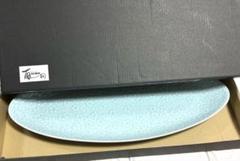 【名品 ❗】江戸時代 柿右衛門様式 青磁瑠璃釉 蓮葉形 極細密 鳳凰図 変型皿 名品 ❗】江戸時代 柿右衛門様式 青磁瑠璃釉 蓮葉形 極細密 鳳凰