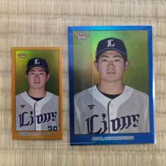 青山美夏人　西武ライオンズ　topps npb 206 chrome