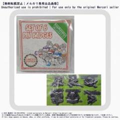 TMNT ミュータント・タートルズ ピンバッジ6個セット 世界限定1987個 TMNT ミュータント・タートルズ ピンバッジ6個セット 世界限定