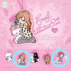 楽天市場】foxy illustrations ボールチェーンつきミニ