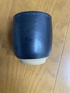 湯呑み茶碗 マグカップ 黒 シンプル お茶入れ 飲み物コップ 食器