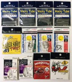 ワッキーチューブ フックセット （ バス釣り フック ）のサムネイル