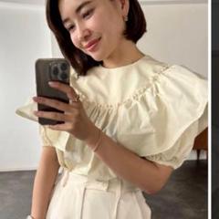 ohga FLEUR ブラウス 半袖 ホワイト 新品未使用 2025年最新】ohga ブラウスの人気アイテム - メルカリ