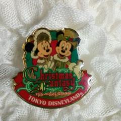 2000年度　東京ディズニーランド クリスマスファンタジーピンバッジ