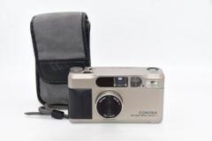 【美品】【一部不具合】CONTAX T2チタンシルバー【データバック、皮ケース】 バイセル公式】コンタックス CONTAX T2 チタンシルバー フィルム