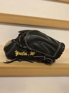 ウイルソン　軟式投手用　山岡モデル　型付け済み　グラブ袋あり　値引き中 ウィルソン 軟式 グローブ オーダー 山岡モデル 投手用