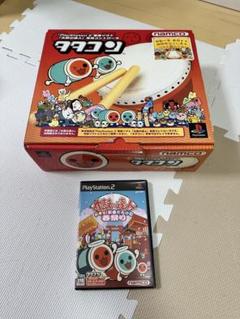 太鼓の達人 春祭り + 太鼓とバチ PS2 送料無料 作動確認済 タタコン
