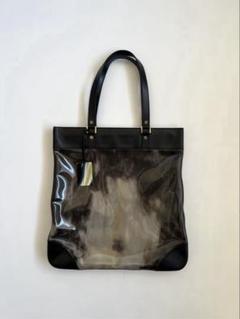 A4✨レア ✨CELINE ヴィンテージ クリアハンドル キャンバス×麻 バッグ UVN0124W0001_zo_a002.jpg