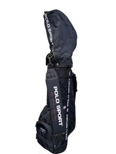 レア！人気！90年代 ポロスポーツ キャディバッグ 黒 ブラック 2025年最新】POLO SPORT RALPH LAUREN ゴルフバッグ・キャディ