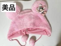ミニー ファンキャップ 黒 ピンク TDL TDS ディズニー リゾート
