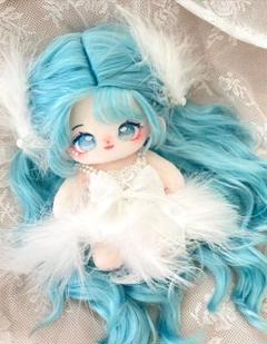 20cm ぬいぐるみ 服 リボン ドレス ワンピース フェザー ハート 着せ替え