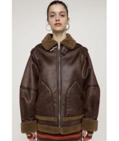 SLY スライ リバーシブル ムートン ボア フライトジャケット 2WAY 1 SLY（スライ）の「【WEB限定カラーあり】REVERSIBLE B-3