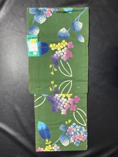 浴衣　ゆかた　お仕立て上り　未開封　四季の花木染　蔦花　着物　衣装　舞踊　演劇