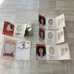 菊池桃子　小泉今日子　おニャン子クラブ　【テレホンカード台紙】のみ
