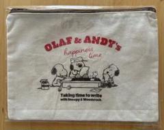 OLAF & ANDY’s スヌーピー フラットポーチ