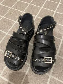 tricot COMME des GARCONS * ハラコ ベロア サンダル