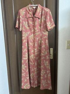 MAKELET 花柄レトロシャツワンピース
