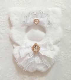 ぬい服　16cm ねこ天使　白　着ぐるみ