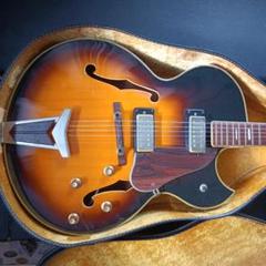 TElSCOフルアコModel-No13美品！調整済み TEISCO MODEL13 アーチトップフルアコ シェラックリフィニッシュ