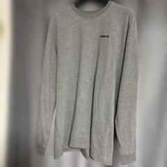 patagonia グレー 長袖Tシャツ Lサイズ