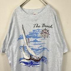 USA製 90s signal シングルステッチ Tシャツ ヴィンテージ グレー