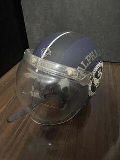希少　アルファ　ALPHAオリーブグリーン ジェットヘルメット　バイク用 希少アルファALPHAオリーブグリーン ジェットヘルメットバイク用