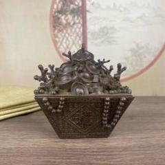 銅 細工  八方来財  招財進宝 そろばん  装飾品  工芸品  置物 銅 細工 八方来財 招財進宝 そろばん 装飾品 工芸品 置物
