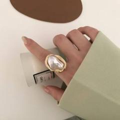 ✨現品限り✨セール✨新品✨指輪 リング ホワイトストーン ゴールド かわいい