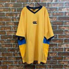 カンタベリー ラガーシャツ Tシャツ ラグビー ビックシルエット 古着 大きい