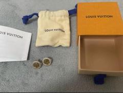 【最終値下げ！】louis vuitton ピアス 片耳 Louis Vuitton ゴールドカラー ピアス 片耳 - メルカリ