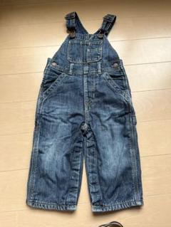 キャップ　ベビー　オーバーオール 80