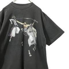 BLEACH ブリーチ プリント Tシャツ 更木 剣八 ブラック
