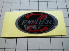 【小さい】正規品 Zファーザー ステッカー 41×23mm Z-FATHER ①