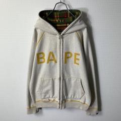 00s a bathing ape reversible zip hoodie