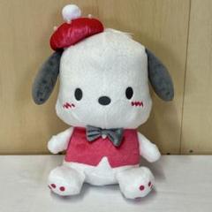 [非売品]《POCHACCO》ポチャッコ　 サンリオ　ぬいぐるみ　赤いベレー帽