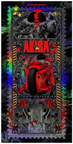 アキラ　AKIRA　シルクスクリーンプリント　大友克洋　ブラント　フォイル アキラ AKIRA シルクスクリーンプリント 大友克洋 ブラント