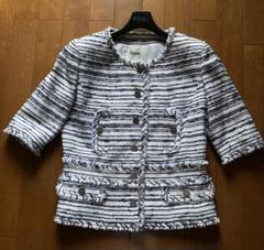 美品　Rene ルネ　ホワイト半袖ジャケット René - ルネ RENE ジャケットの通販 by KOMEHYO ONLINE ラクマ店