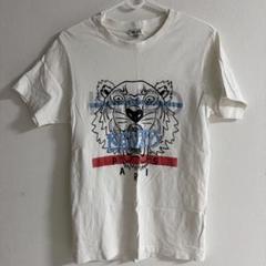 KENZO トラプリント Tシャツ XS ホワイト