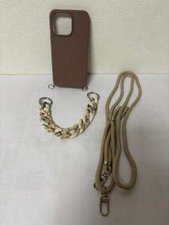 【iPhone 13 Pro】ショルダー ケース バンド チェーン 2way