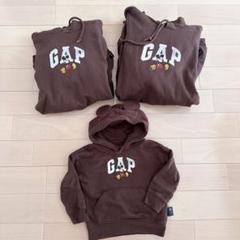 GAPディズニー　ミッキーマウス　パーカー　プルオーバー　親子おそろい　3着