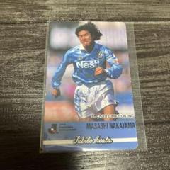 元サッカー日本代表　中山雅史さん　旧直筆サイン色紙 2023 Topps J.LEAGUE 中山雅史 直筆サイン ジュビロ磐田 Legends