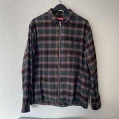 最終値下‼️supreme Shadow Plaid Flannel Zip Upのサムネイル