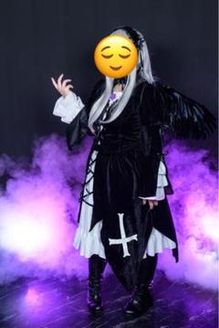 【ご購入△】(詳細は概要にて)水銀燈コスプレ衣装 羽付き セット