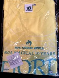 Mrs. GREEN APPLE クロップド　黄色　Tシャツ　フィヨルド 未開封 ミセスグリーンアップル クロップド ららぽーと 黄色 Tシャツ