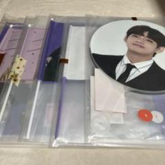 BTS テヒョン V うちわ イメージピケット フラッグ 3 BTS V テテ フラッグ うちわ 新品未使用 - メルカリ