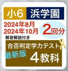 2025年最新】浜学園 復習テスト解答の人気アイテム - メルカリ