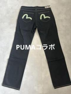 【希少】EVISU × PUMA ストレートデニム 黒カモメ アメカジ y2k 2025年最新】evisu puma デニムの人気アイテム - メルカリ
