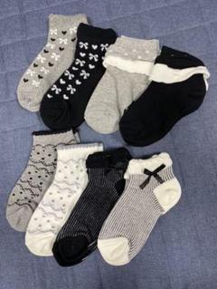 新品未使用 ★ 靴下 ガールズソックス 女の子 サイズ15~19cm