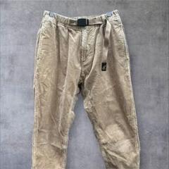 C31 GRAMICCI ベージュ コーデュロイ アウトドアパンツ ベルト付きのサムネイル